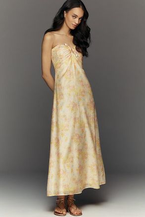 Bardot Amina Strapless Maxi Dress