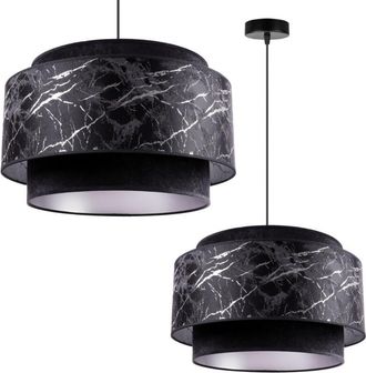 OEM L&aacute;mpara De Techo Colgante L&aacute;mpara De Arena Pantalla Negra