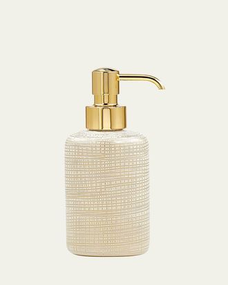 Labrazel Woven Pump Dispenser, Gold