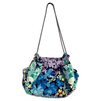 Missoni Terry Floral Beach Bag in Multicolor Cotton