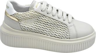 Janet & Janet Sneakers - Dames - Sneakers - Beige - 36 EU - Schoenen