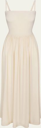 Anemos Gathered Waist Maxi Dress