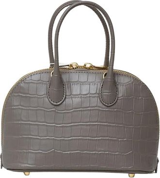 Self Portrait Bowling Mini Bag - Dames - Mini tas - Grijs - ONE Size - Leer - Tassen