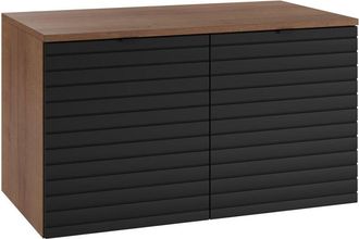 Badplaats Mueble Bajo Lavabo Dover 80 X 44 X 46 Cm - Roble Con Negro - Mue