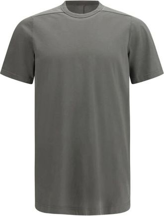 Rick Owens Katoenen T-shirt met Contrasterende Panelen - Heren - T-shirts - Grijs - S - Katoen - Tops