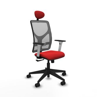 Piqueras y Crespo Silla Piqueras Y Crespo Motilla Blanco Respaldo Fijo Soporte Lumbar