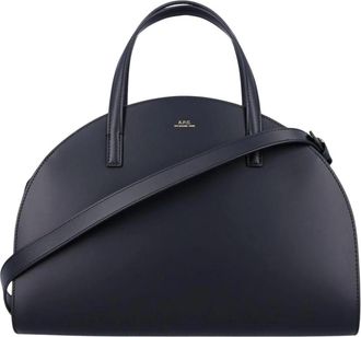 A.P.C. Demi Lune Handtas - Dames - Handtassen - Zwart - ONE Size - Tassen