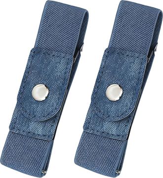 Generic No Buckle Belt, Adjustable & Versatile, Cloth, Elastic Adjustable Strap, Buckleless Waist Strap, Comfortable Fit, Ideal For Casual Work Jeans Pants Dr
