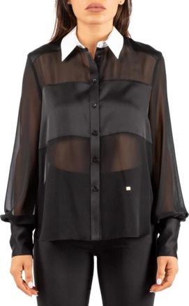 Hanita Mujer, Blusas y Camisas, Negro, Talla: XS