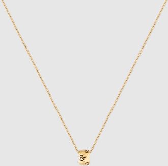 Gucci Icon 18k GG Necklace, Yellow Gold, Yellow Gold
