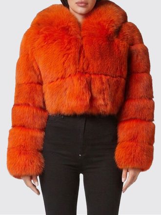 Philipp Plein Bomber Jacket with Fox Fur Hood