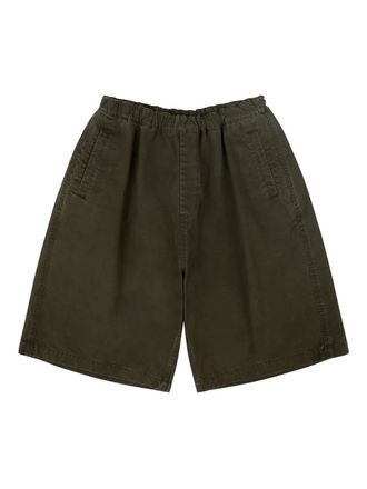 Entire studios elasticated-waist boxing shorts - men - Cotton - M - Green