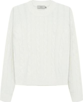 Copenhagen Muse Ronde hals knitwear - Dames - Ronde hals truien - Wit - XS - Truien & Vesten