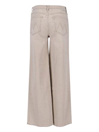 Mother Womens Jeans Brown Cotton