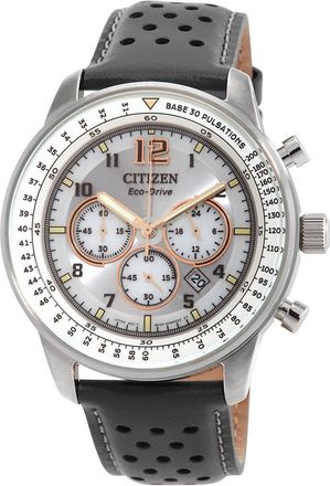 Citizen Chronograph Grey Dial Mens Watch CA4500-24H