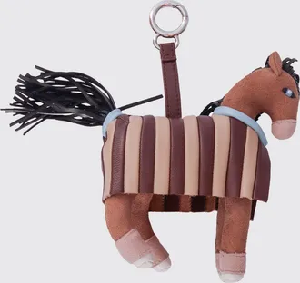 Fendi Portachiavi in pelle di vitello a forma di cavallo