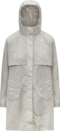 K-Way Sophilene Jacket - Dames - Regenjassen - Beige - M - Nylon - Jassen