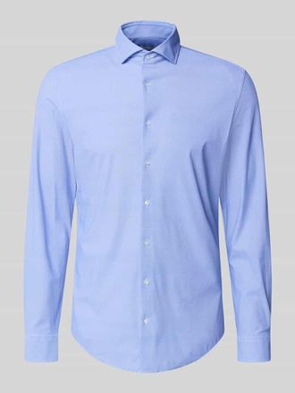 Seidensticker Slim Fit Business-Hemd mit Haifischkragen in Royal, Gr&ouml;&szlig;e 38