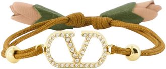 Valentino Garavani Vlogo Armband - Dames - Armbanden - Bruin - ONE Size - Accessoires