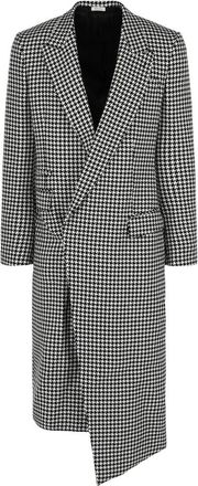 Alexander McQueen Alexander Mcqueen Asymmetric Wool Coat