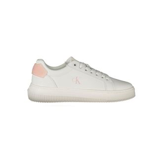 Calvin Klein White Polyurethane Women Womens Sneaker