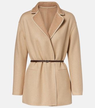 Loro Piana Abrigo Jimi 16 en mezcla de cachemir reversible