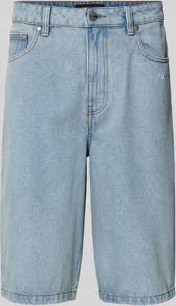 Pegador Bermudas mit Label-Stitching Modell KOLAR JORTS in Jeansblau, Gr&ouml;&szlig;e 29