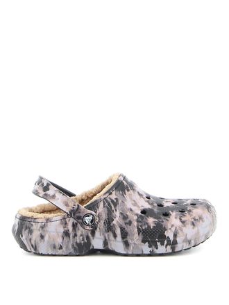 Crocs Classic Lined Bleach Dye Clog