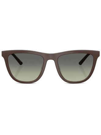 Oliver Peoples Occhiali da sole R-9 - Marrone