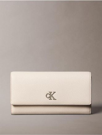 Calvin Klein Womens Archive Hardware Wallet - White