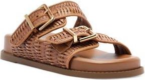 Schutz Naomi Slide Sandal in Miele at Nordstrom Rack, Size 10.5
