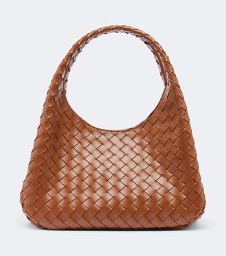 Bottega Veneta Bolso al hombro Campana Medium de piel Intrecciato