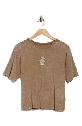 Vinyl Icons Mallorca Shells T-Shirt in Brown at Nordstrom Rack, Size X-Small