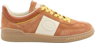 Valentino Garavani Orange Color Block Upvillage Sneakers