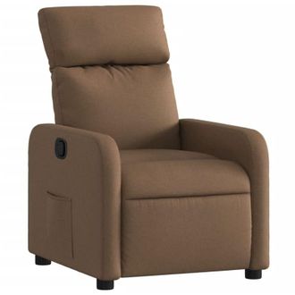 vidaXL Vidaxl - Sill&oacute;n Reclinable De Tela Marr&oacute;n