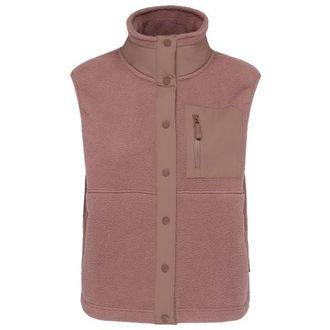 Stoic MerinoSoftFleece MMXX.Karmas Vest Fleecegilet f&uuml;r Damen | braun