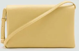 Mango Borsa a tracolla piccola vaniglia - Donna - Taglia unica - MANGO