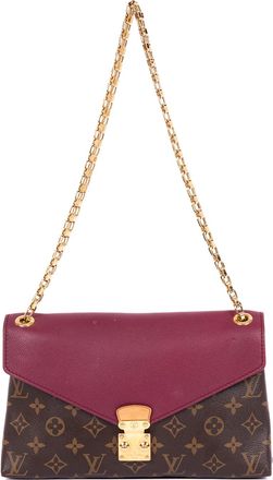 Louis Vuitton Pre-owned Womens Pallas PM Shoulder Bag - Brown - One Size