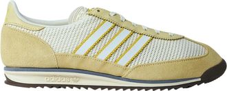 adidas Nylon Sneakers met Su&egrave;de Contrastpanelen - Heren - Skateschoenen - Groen - 37 1/2 EU - Nylon - Fitness