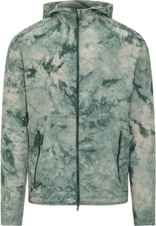 Yohji Yamamoto Hooded Print Jacket