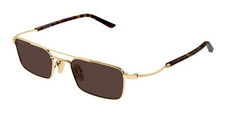 Gucci GG2258S 002 Mens Sunglasses Gold Size 49 - Free RX Lenses - Free RX Lenses