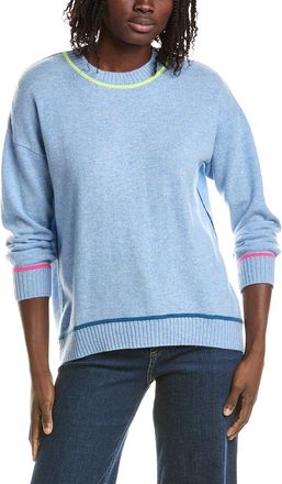 Isla Bonnie Curved Hem Cashmere Sweater