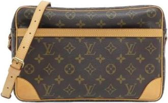 Louis Vuitton Pre-owned Cross Body Bags, female, Brown, Size: ONE SIZE Pre-owned Monogram Canvas Shoulder Bag