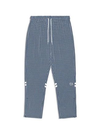 Sergio Tacchini Dallas Houndstooth Track Pant in Maritime Blue at Nordstrom, Size Xxx-Large