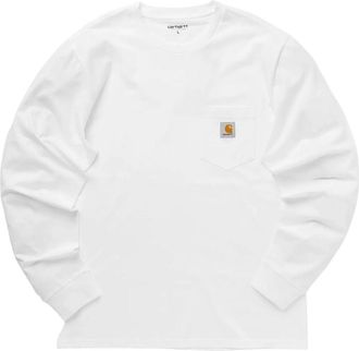 Carhartt Work in Progress Long Sleeve T-Shirt White I030437-02-XX