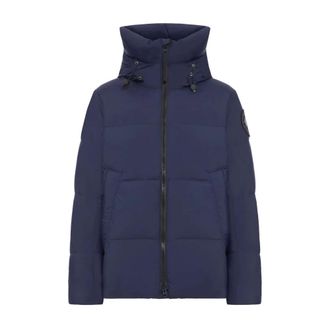 Canada Goose Crofton Puffer Matte - Jackets - Mujer - Azul - XL