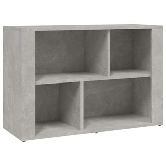 vidaXL Vidaxl - Credenza Grigio Cemento 80x30x54 Cm In Legno Multistrato
