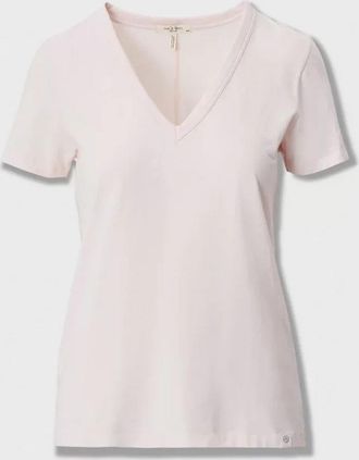 Rag & Bone Womens The Slub Vee, Mauve