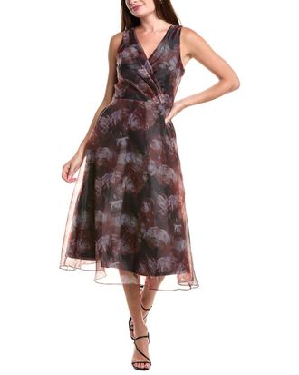 Julia Jordan Organza Midi Dress