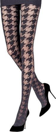 Emilio Cavallini 3D Pied De Poulet Tights